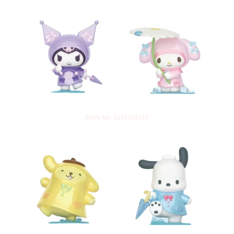 Authentic Sanrio Rainy Day Series Blind Box, Open Box Decoration