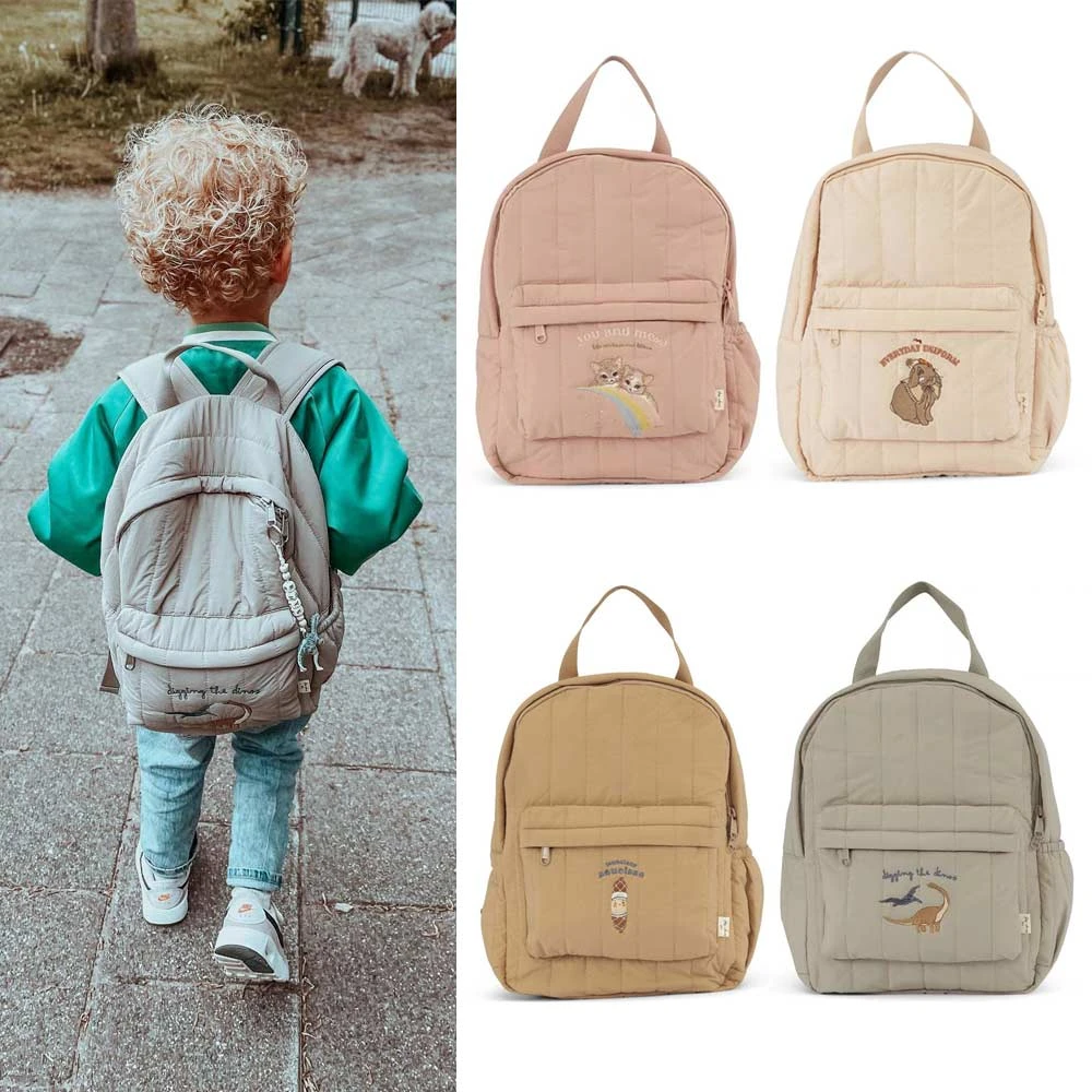 KS Kids Backpack Children's School Bags Kindergarten Girls Bag Diaper