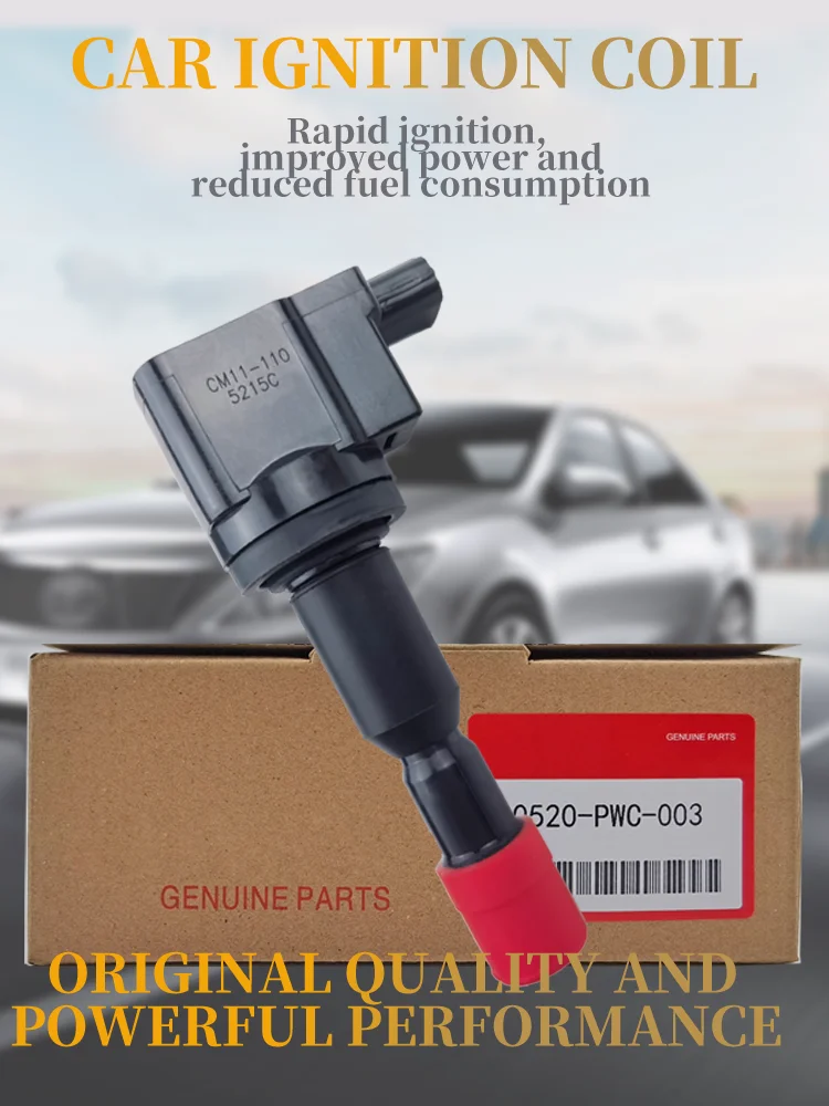Ignition Coil Pack for Honda Fit 2007 2008 1.5L L4 30520PWC003 30520-PWC-S01 30520-PWC 30520-