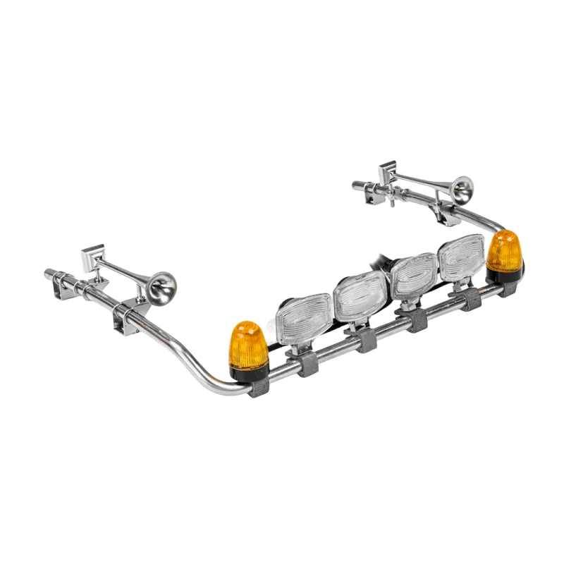 Front Headlights Lamp for 1/14 Tamiya RC Truck Scania 770s R620 R470 Trailer Tractor LESU Degree LED Dome Light Parts 4