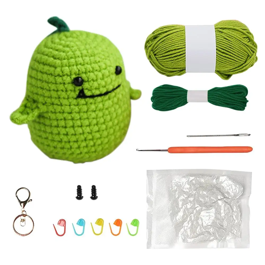 TPRPYN Strawberry bag Crochet Kit with yarn knitting Jacquard Handbag  Crocheting kits beginner handmake shoulderbag DIY set