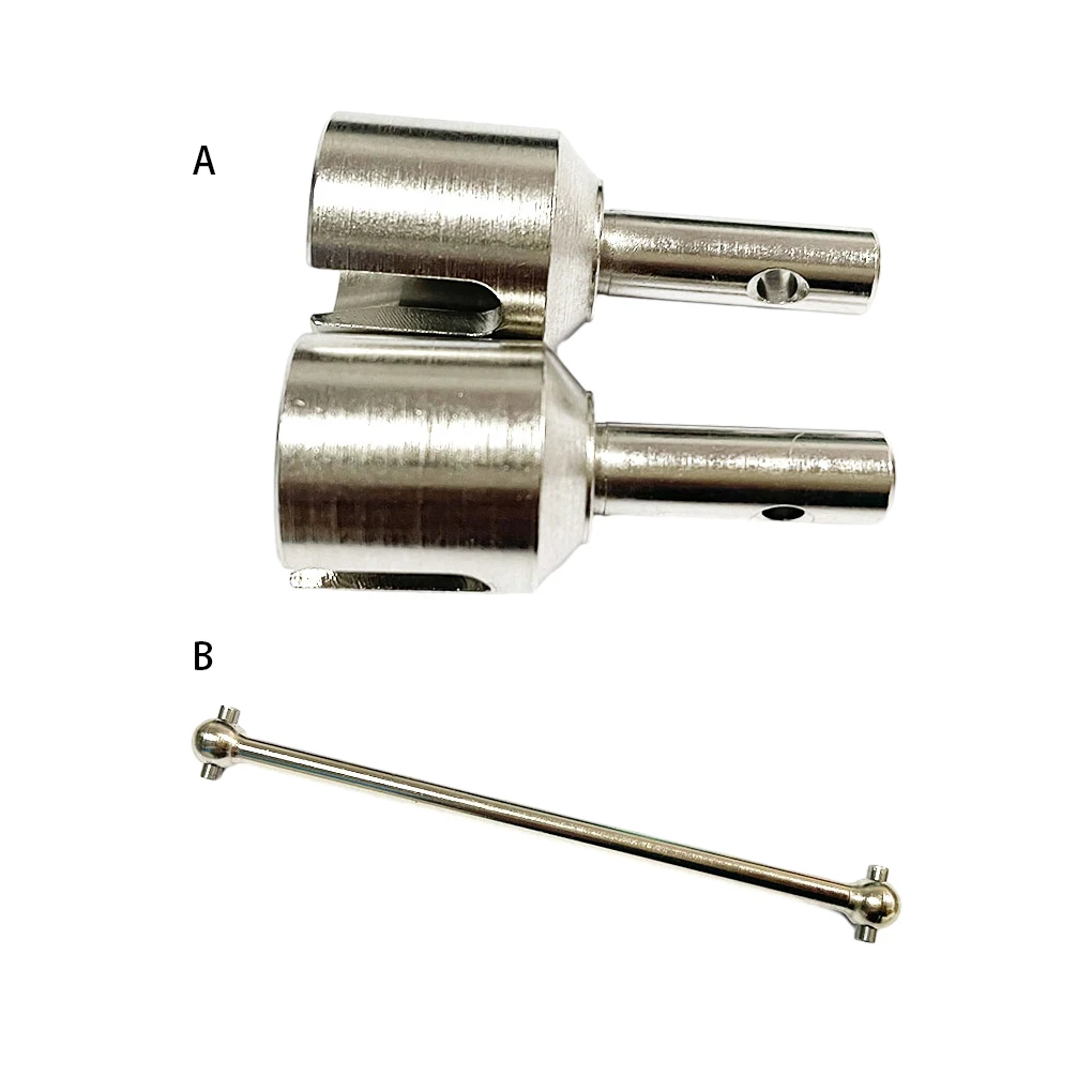 

Стальной 1 6 передний вал Dogbone RC обновленная часть 1 шт. Высокая надежность передний приводной вал для LOSi Super Baja Rey радиоуправляемая Автомобильная деталь