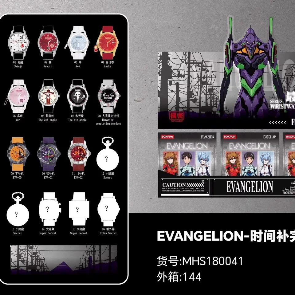 Original Boxfun Eva Evangelion The Final Mission Series Wrist