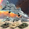 Toys Fighter Building Model Airplane Modern Military Model Arms Airplane Model Dolls Kids Toy B225 1