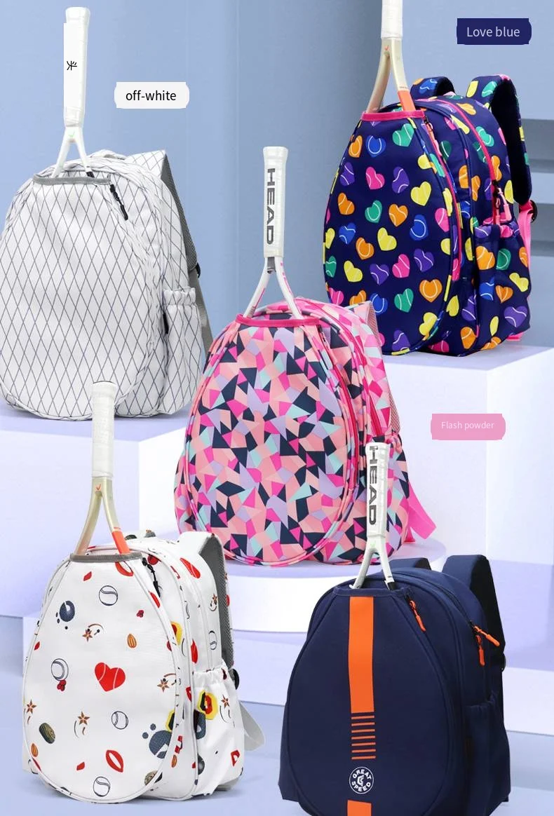 GreatSpeed Tennis Racket Backpack Badminton Bag Men's Women's Adult Children's Backpacks 1 Piece 3