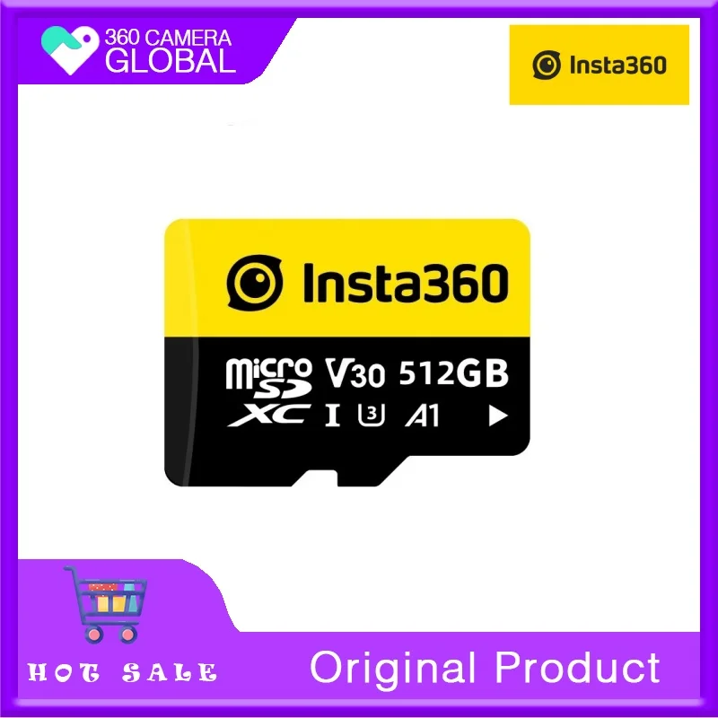 

Insta360 Memory Card 128GB/256GB/512GB for Action Camera