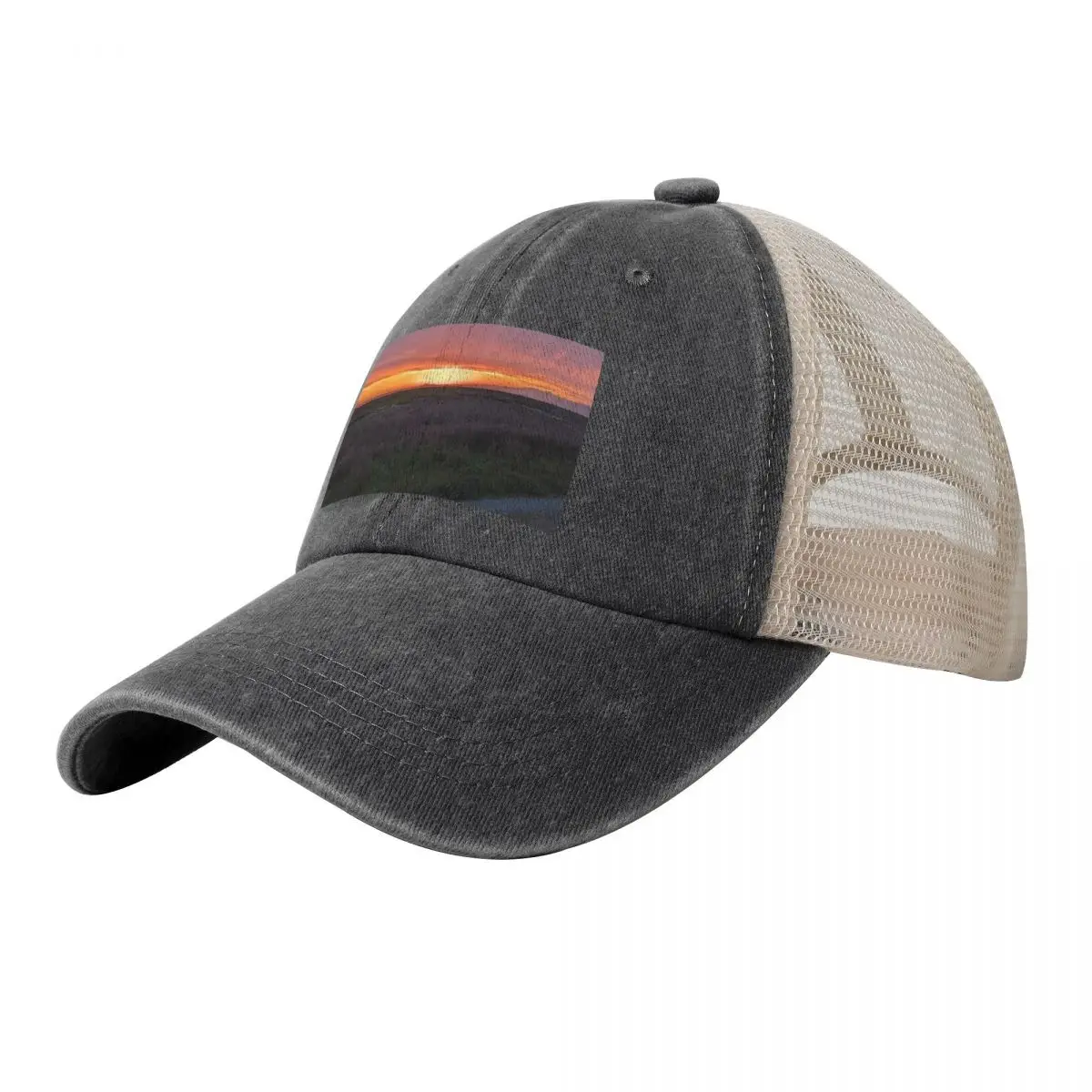 

SunsetCap Baseball Cap Custom Cap Golf Hat Baseball Cap western Hat Women's Golf Clothing Men's
