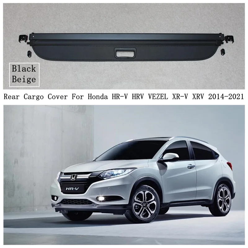 

Rear Cargo Cover For Honda VEZEL HR-V HRV XR-V XRV 2014-2021 Privacy Trunk Screen Security Shield Shade Auto Accessories