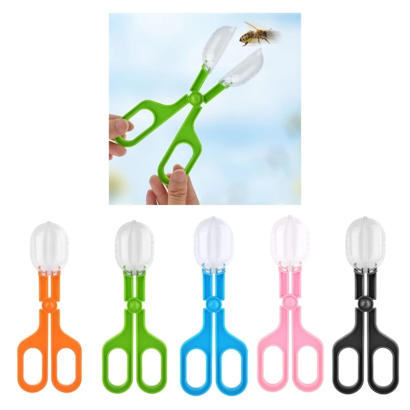 10pack Insect Kids Catcher Scissor Outdoor Kids Insect Clip Spiders Catcher Clip for Pet Owners and Groomers