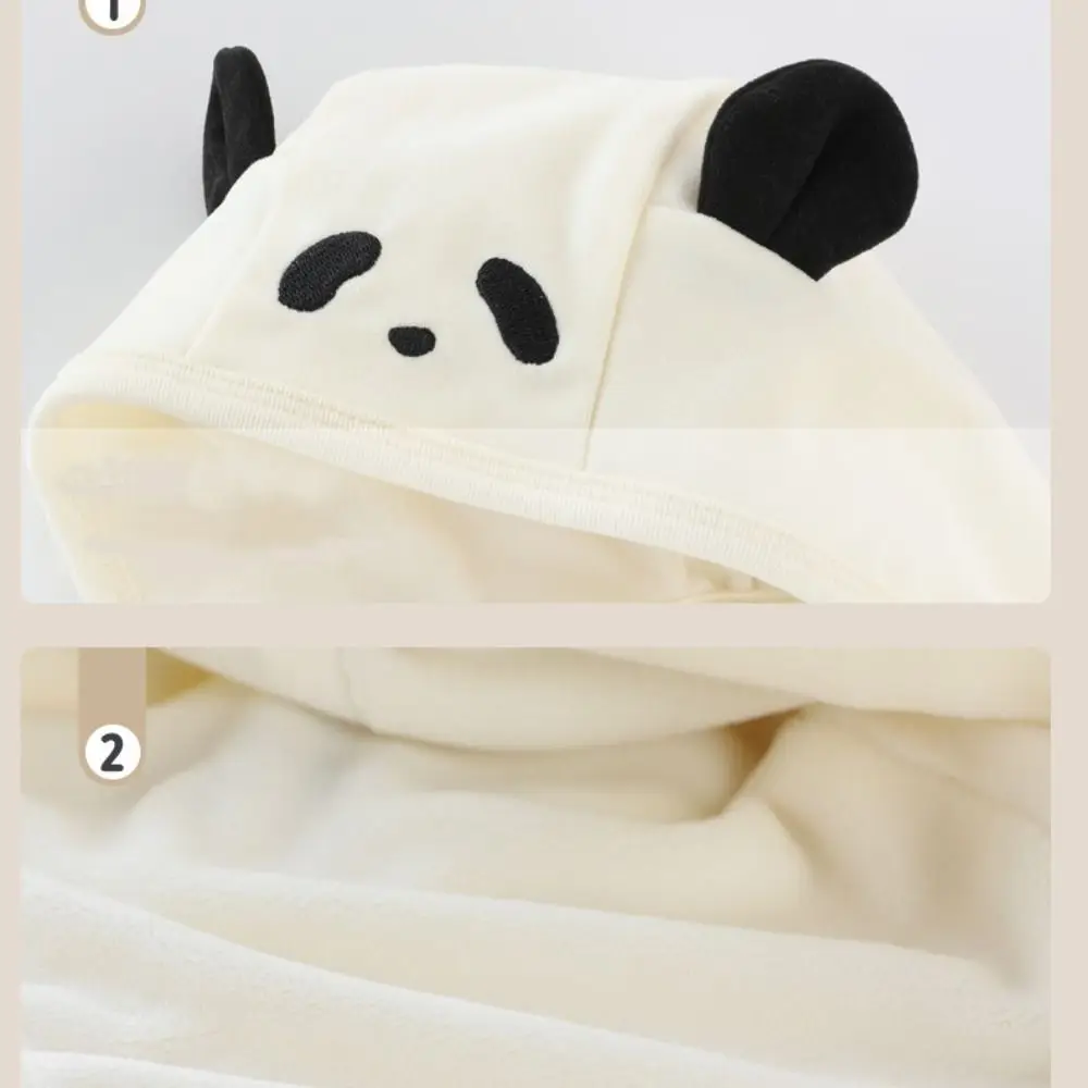 Cartoon Cute Baby Fetal Cap Polka Dot Animals Newborn Beanie Hat Cartoon Warm Infant Bonnet Hat Boys Girls