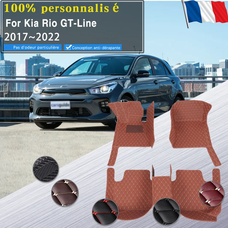 Voiture Tapis De Sol Pour KIA Rio 2. Generation Typ JB 2007 2008