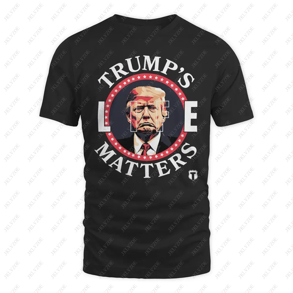 Officer Rambo Tatum Trump Ll Be Back Trump Tee Shirt Presidential Election T Shirt Donald Men Tee Cotton Top Clothes