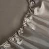 Grade 6A Natural Mulberry Silk Fitted Sheet Four Corners With An Elastic Band Mattress Cover Solid Color Bed Sheet Fit Sheet 4