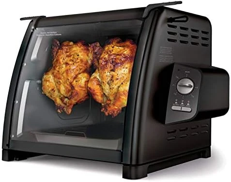 

5500 Series Rotisserie Oven, Stainless Steel Countertop Rotisserie Oven, 3 Cooking Functions Rotisserie, Sear and No Heat Rotat