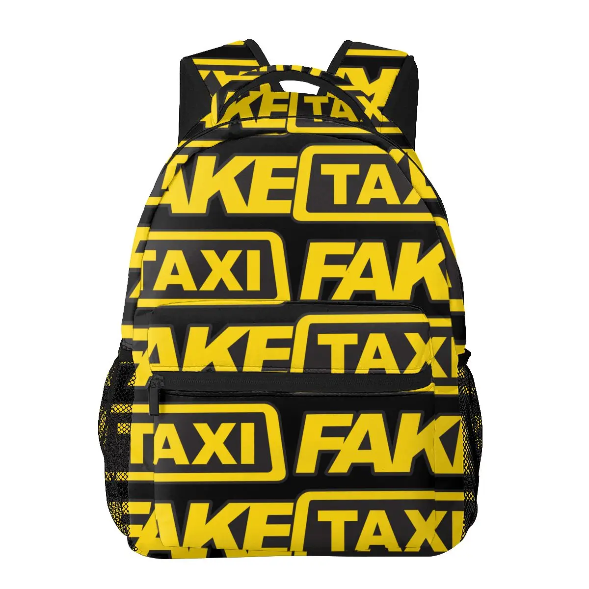 FAKE TAXI Casual Backpack Unisex Students Leisure Travel Computer Backpack