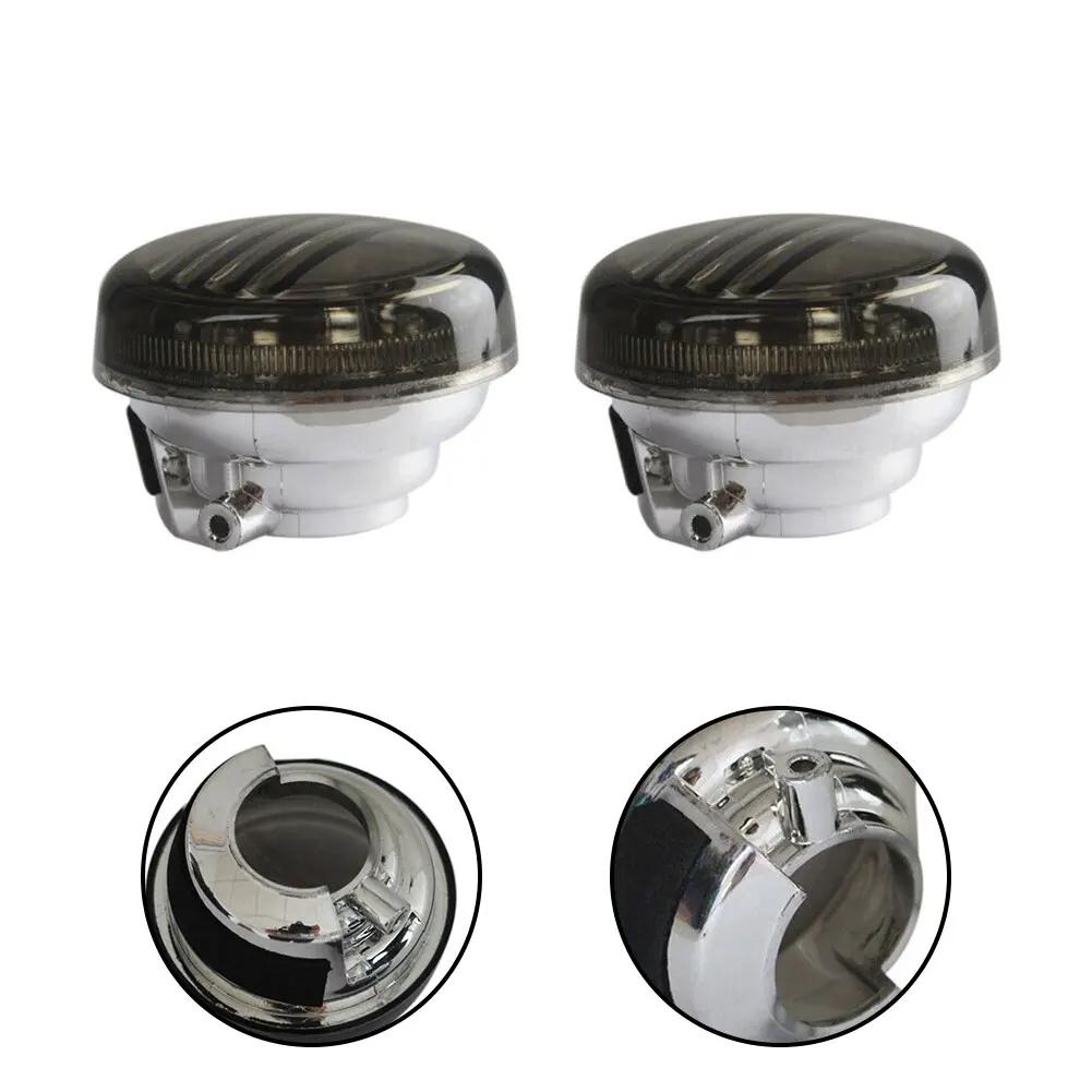 1PairSmokeTurnSignalLightLensCoverForSuzukiBoulevardM109R