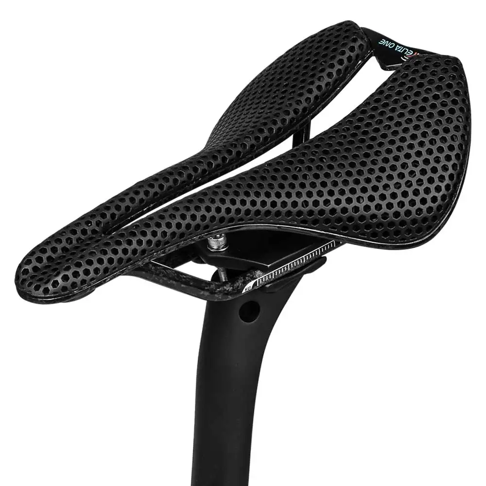 ELITAONE 3D-Gedruckter Ultraleichter Sattel, Carbon-Sattel mit Carbon-Schienen, MTB Carbon-Sattel 160g – Detail 9