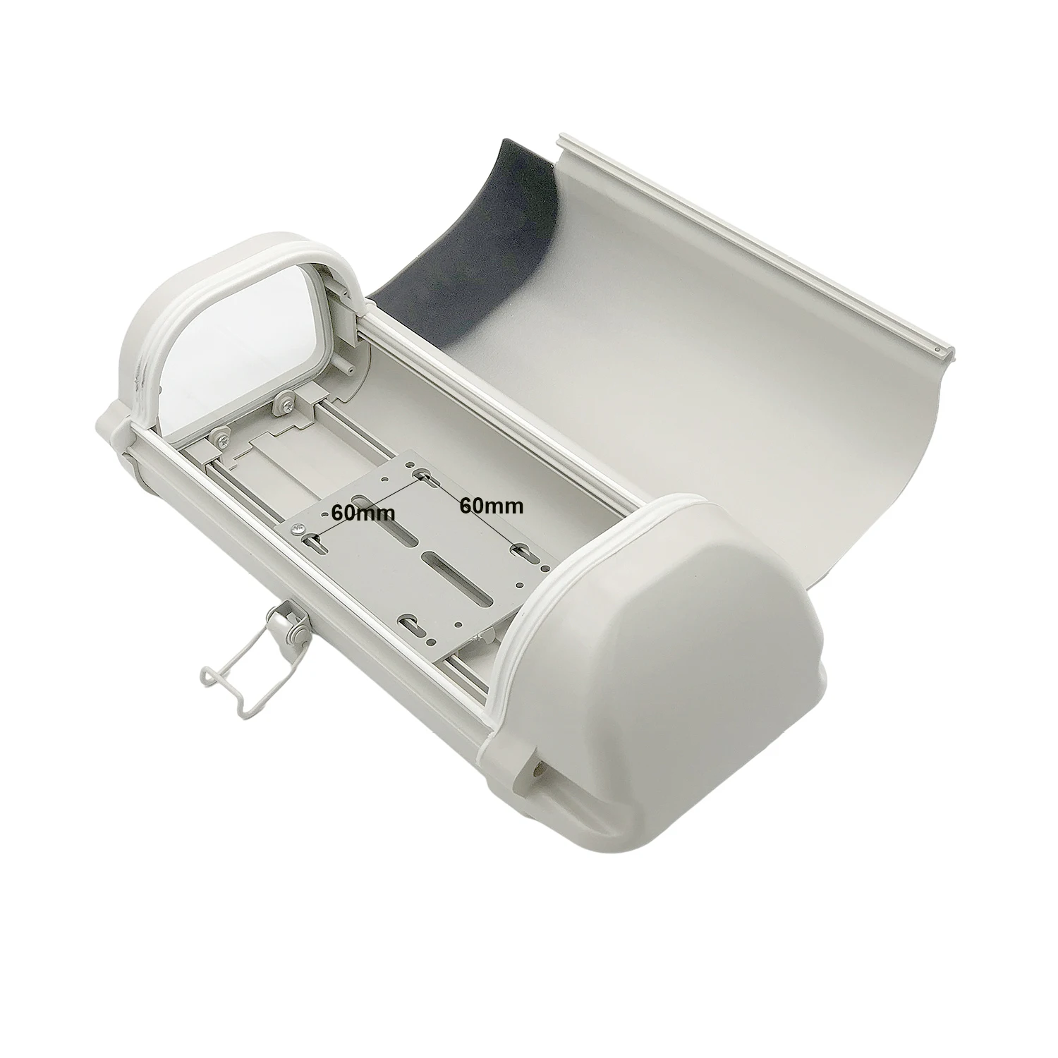 CCTV Camera Housing Cover 340*145*105mm Outdoor Waterproof Enclosure Single Lock Aluminium Alloy Surveillance Camera Housing Box