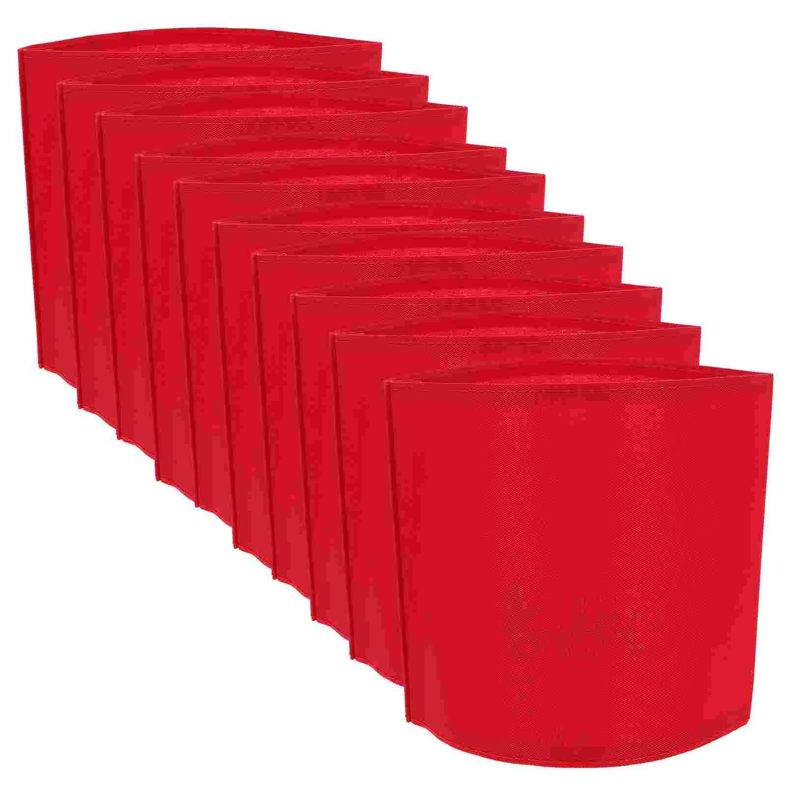 

10 Pcs Duty Sleeves Captain Arm Bands for Soccer Cotton Armband Team Thicken Twill Fabric Arms