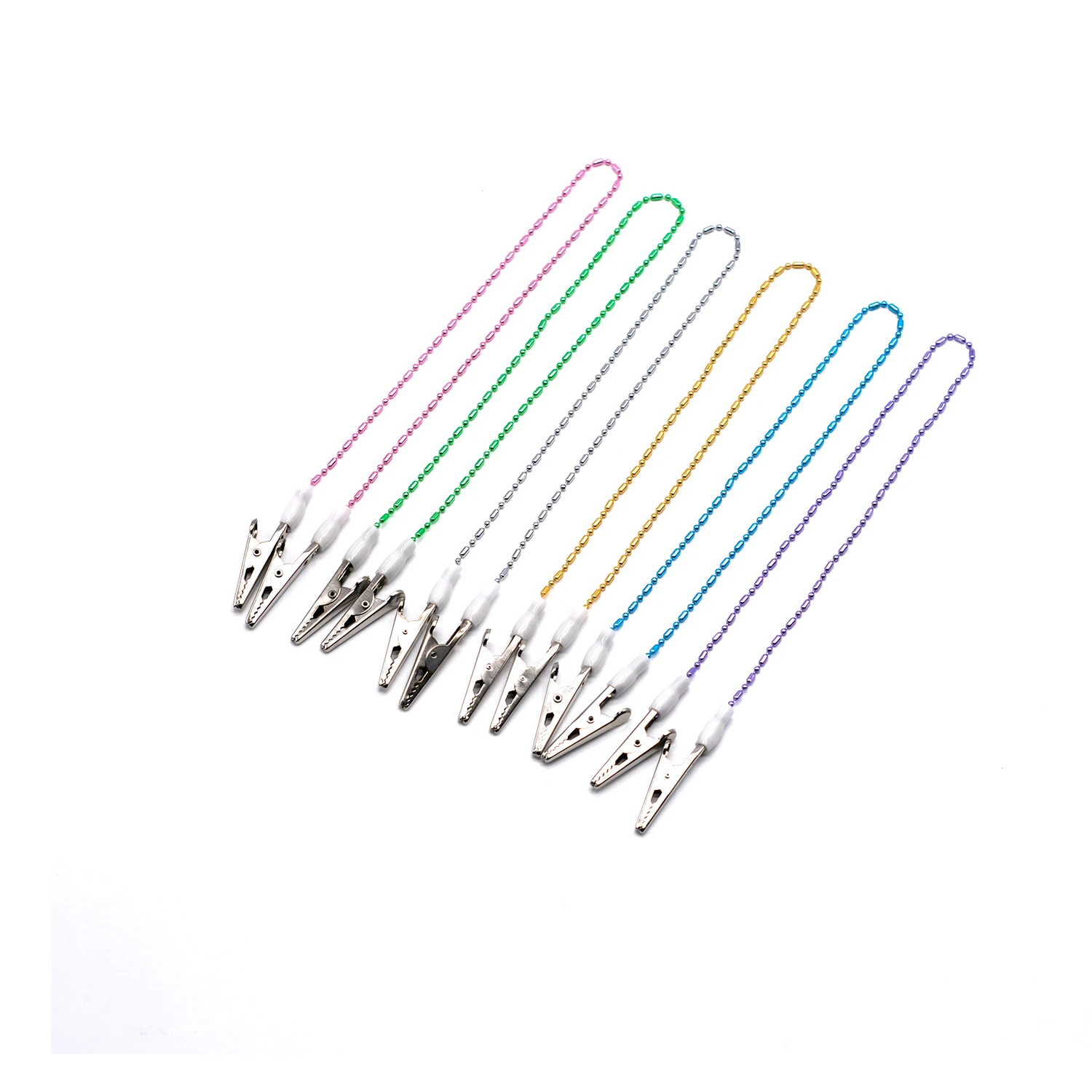 

Disposable Dental Scarves Aprons Pad Bib Clip Beads Clip Iron/Stainless Steel For Lab Supplies