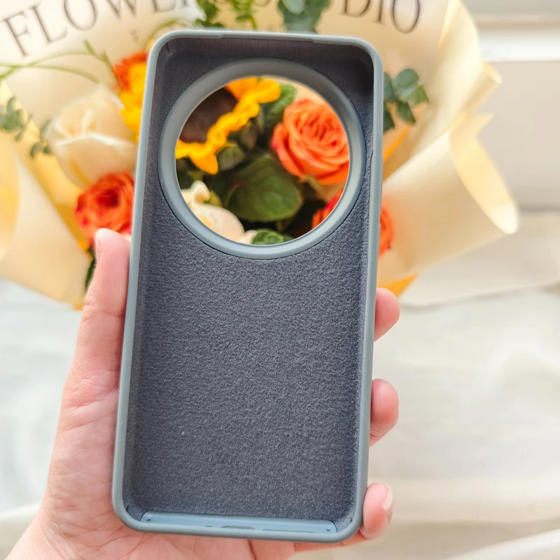 Premium Liquid Silicone Protective Case with Flocked Interior
