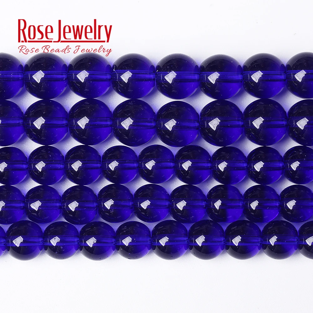 Garnet Red Glass Crystal Round Loose Beads 15