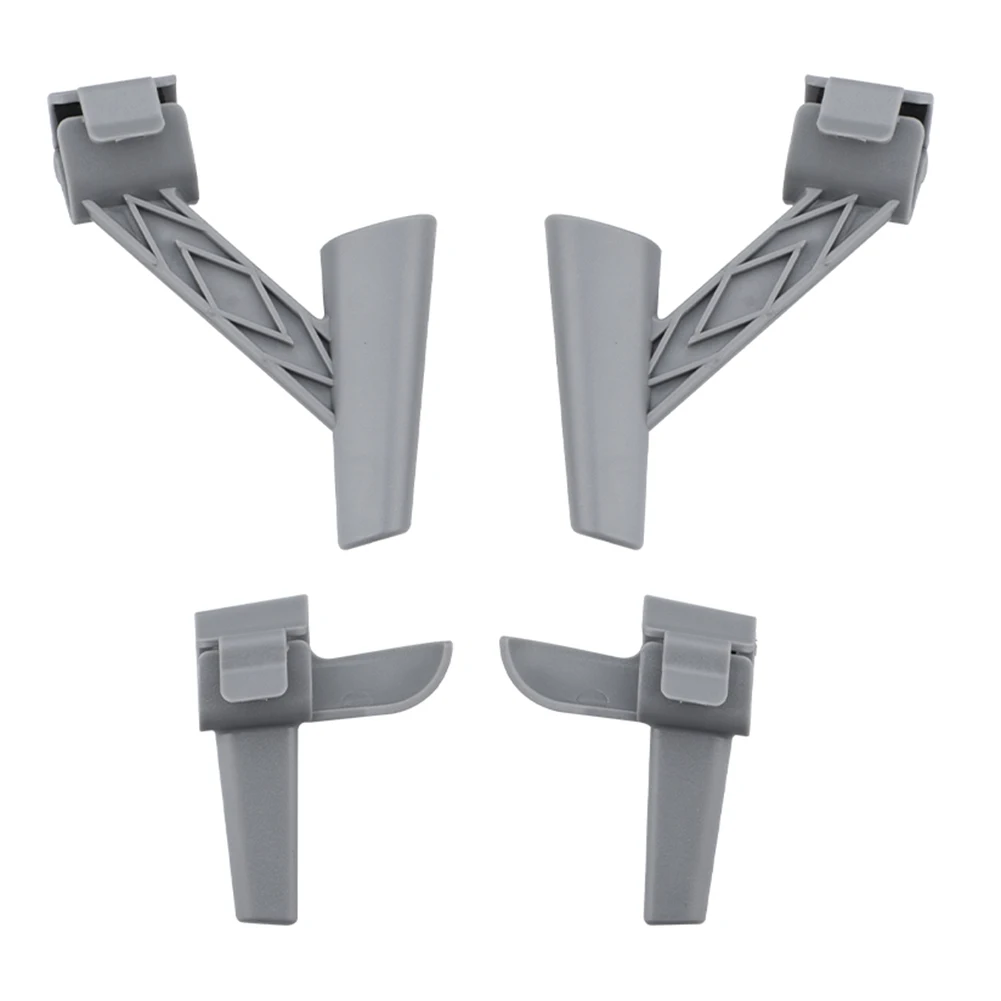 Support de train d'atterrissage à dégagement rapide pour DJI Air 3, vue rapprochée des fixations et de la surélévation de 13mm.