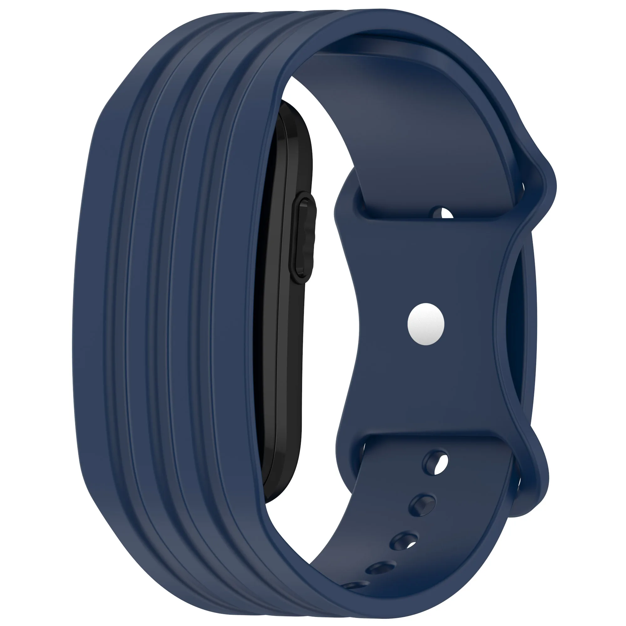 Sport Silicone Band - Unisex Waterproof Comfort Wrist Accessory Replacement Strap