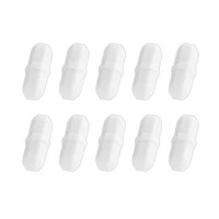 10 Pcs 20mm/0.8 Inch Magnetic Stirrer Mixer Stir Bar Laboratory Bar Stir Plate Bar 1