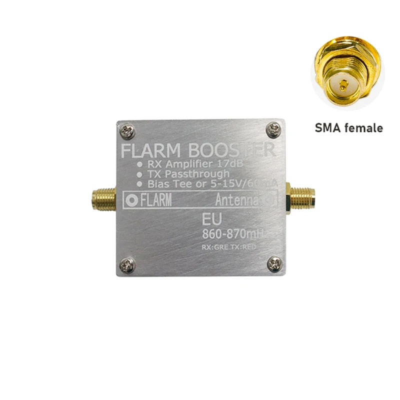 Flarm Booster 868 Mhz Duplexer Amplificatore Lora 17Db Flarm Booster Elio Minatore Hotspot Lora Segnale Elio Extender Rx 17Db