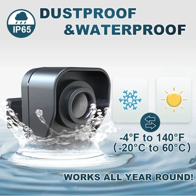 Wireless Driveway Alarm IP65 Waterproof With PIR Motion Sensor Detector Up To 800 Meters Detect Range Security Alert System 3