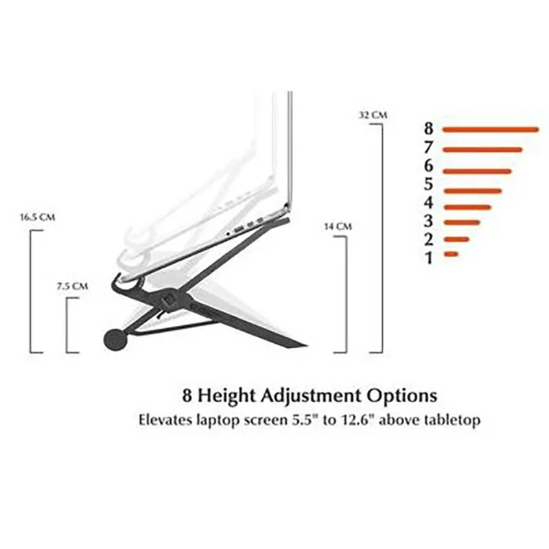 Laptop Stand Portable Adjustable Height Foldable For Laptop Notebook Thinkpad MacBook Pro air monitor stand