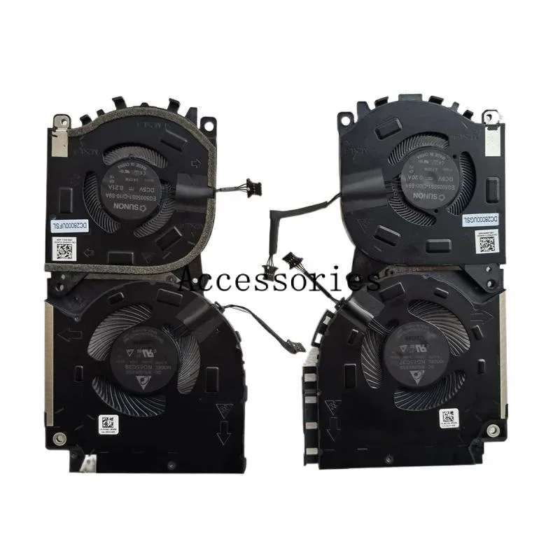 

New Original Laptop CPU GPU Cooling Fan For DELL Alienware X15 R1 R2 082VD4 07M2CV 0V0G61 02H5HD NS85C37 NS85C38