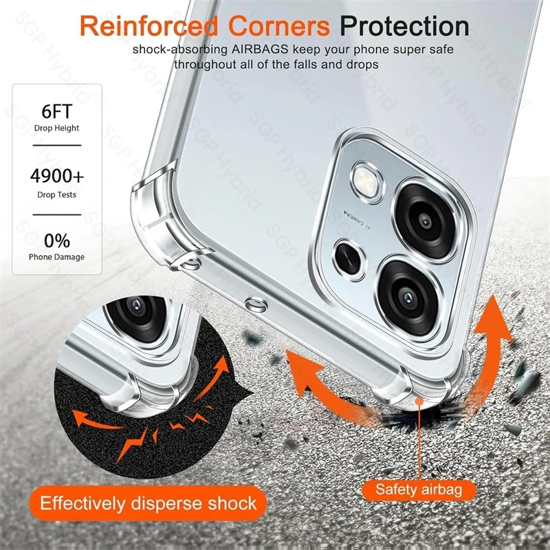 Crystal Clear Anti-Yellowing TPU Protective Case