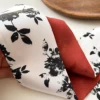 Europe 2024 Fashion New National Style Small Nroken Flower Women's Decorative Twill Binding Bag Handle Silk Scarf Ribbon Scarf 6