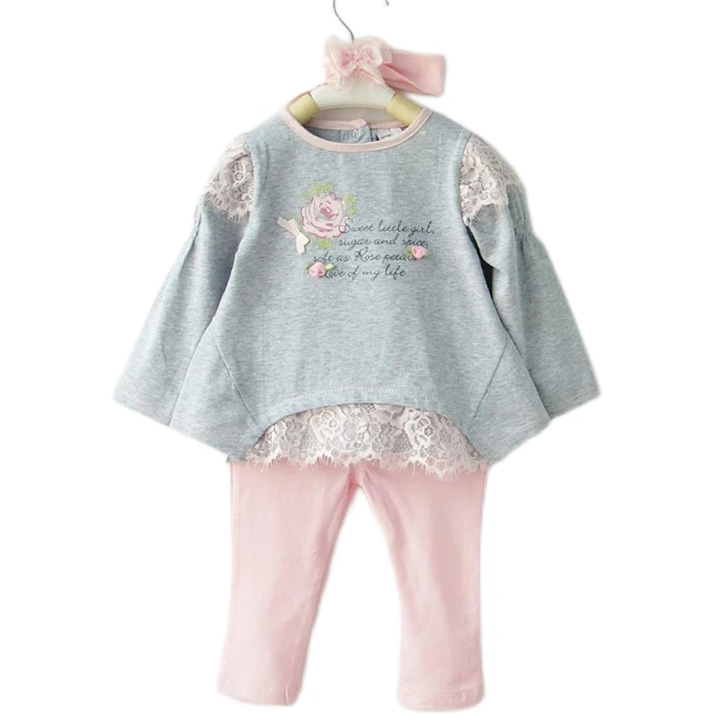 Little Toddler Girl Dresses for Age 1 5 Spring Baby Sets Clothing Girl