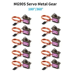 MG90S All - Metal Gear Servo - Enhanced Performance for RC Models (4pcs MG90S - 180)