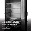 710 WiFi Digital Smoker, Vertical Design, 711 Cooking Sq. Inches, 4 Chrome Coated Smoking Racks, Wood Chip Loader 5