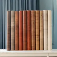 Wood Grain Pattern Peel and Stick Wallpaper PVC Waterproof Self-adhesive Home Furniture Renovation Films Vinyl Wall Stickers 2