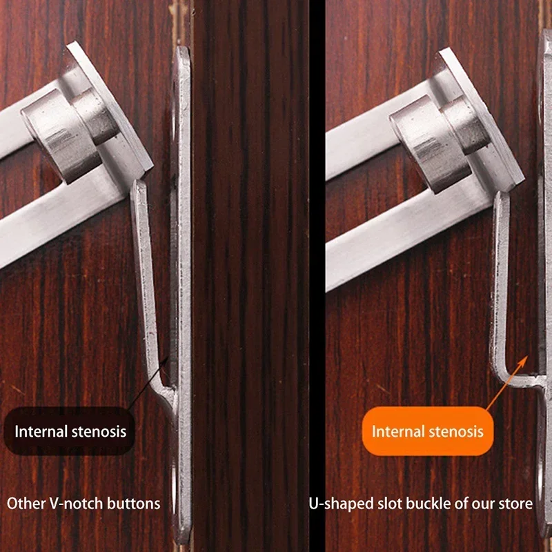 Door Latch 1pc Barn Door Cast Metal Hook Latch Lock Texture Country Rustic Decoration Ornament Toilet Doors Right Angle Sliding Door Buckle door latch