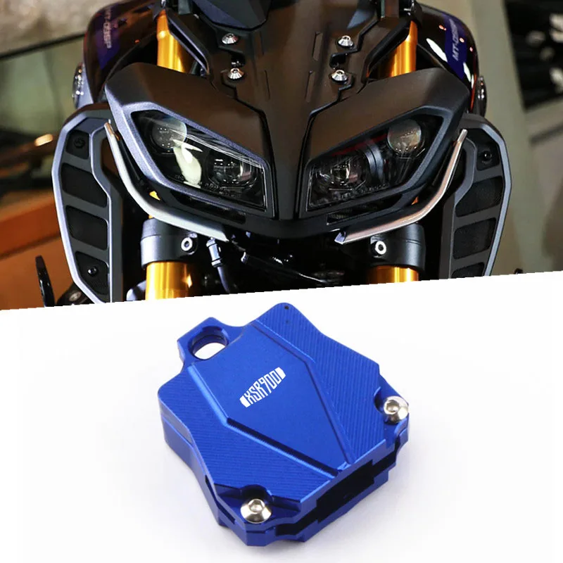 알루미늄 키 박스 장식 쉘 키체인 오토바이 키 쉘 액세서리, YAMAHA XSR900 YZFR1 YZFR3 YZFR6