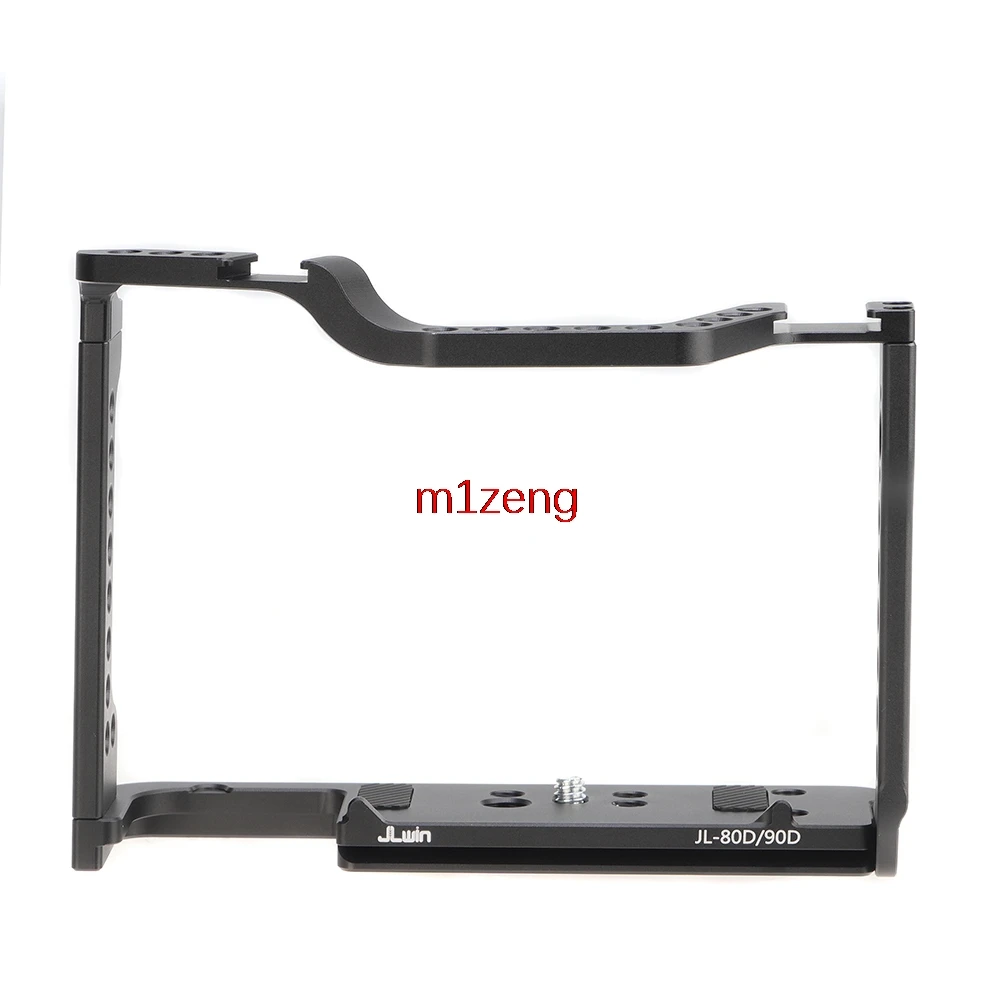 Alloy Quick Release Rabbit cage Rig Handle Film Arm support bracket Stabilizer for canon EOS 70D 80D 90D camera tripod