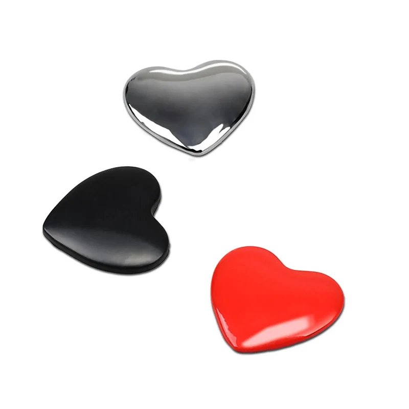Heart-Shaped 3D Metal Love Emblem