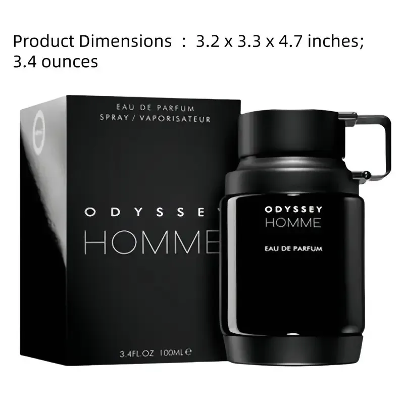 Armaf Odyssey Homme 3.4oz EDP, effortless elegance for everyday, and a touch of class for special moments 3