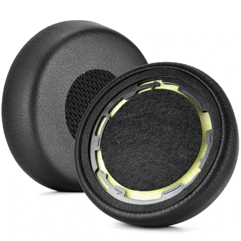 Durable Ear Pads for Evolve 75 75+ Headphone Sleeves Earmuffs Easily Replaced Ear Pads Isolate Noise Sleeves Earpads