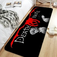Bedroom Rug Death Note Hallway Porch Foot Mat Non-slip Kitchen Rug Home Decor Items Custom Doormat Entrance Door Slip-resistant 2