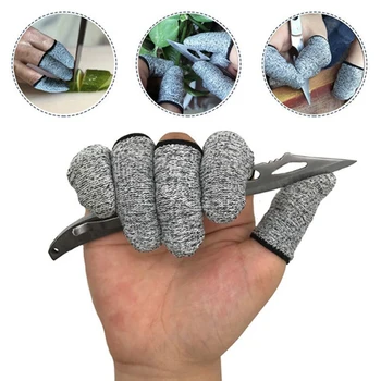 5Pcs 5-level Protection High Performance Anti Cutting Finger Gloves for Outdoor Work in Kitchen 1