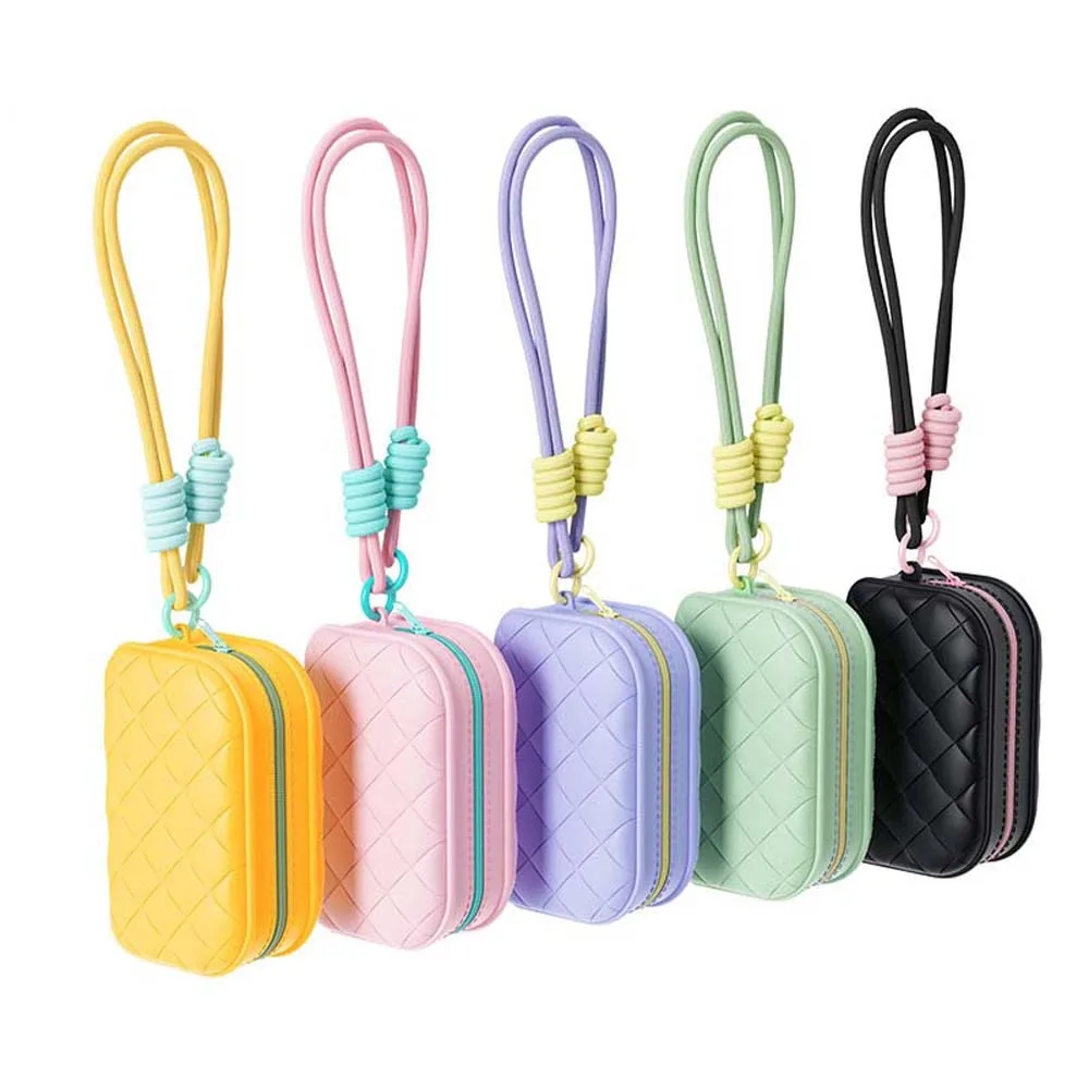 

Waterproof Silicone Cosmetic Bag Toiletries Organizer Carry-on Makeup Tote Travel Wash Bag Rectangle Handbag Makeup Pouch Bag