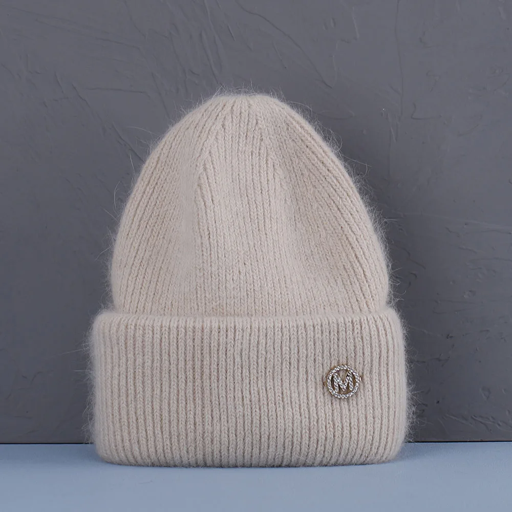 Beige with M