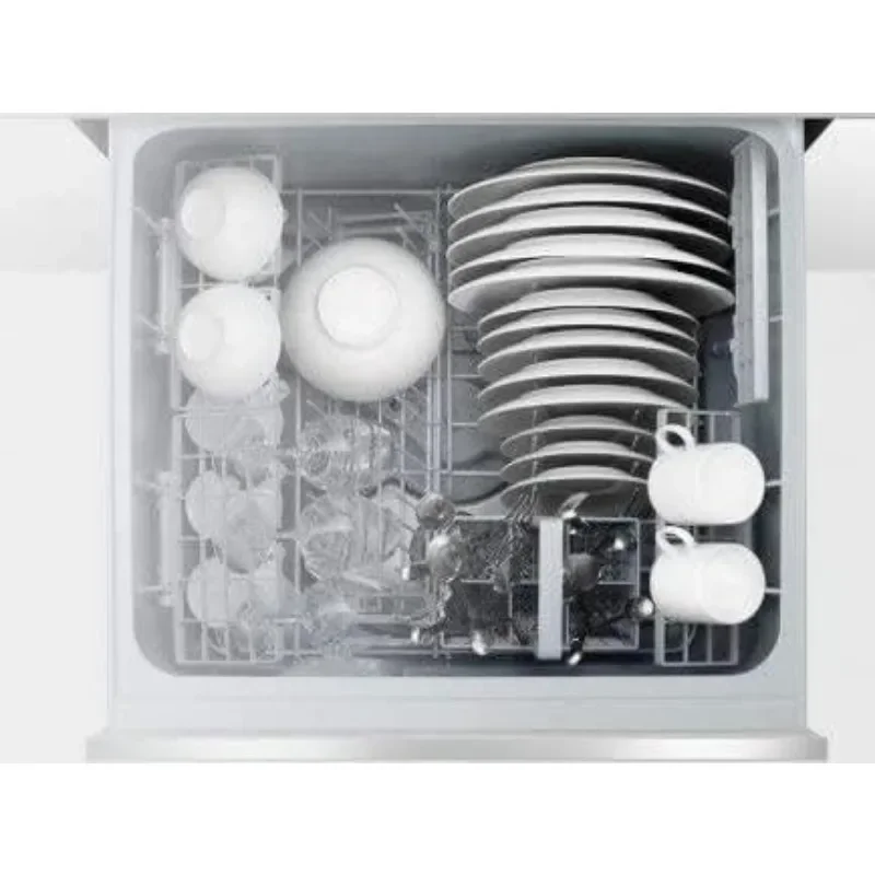 DD24SAX9N 24"" Built-In Single DishDrawer with 7 Place Settings 6 Wash Programs 2 Cutlery Baskets and 45 dBA Noise Level 6